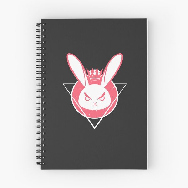 Item preview, Bunny King - Pink Emblem designed and sold by Skeware.