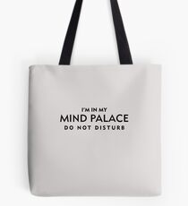 Mind Palace Black Tote Bag