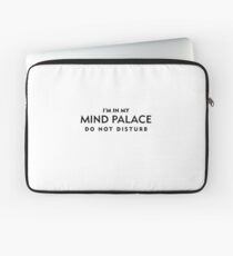 Mind Palace Black Laptop Sleeve