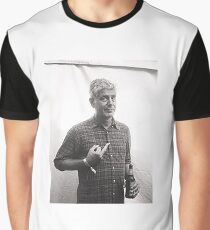 Anthony Bourdain Middle Finger Graphic T-Shirt