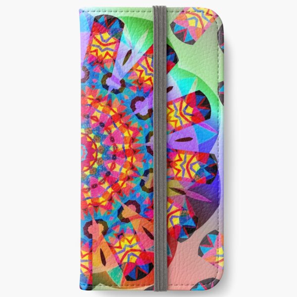 Colors and Blooms iPhone Wallet