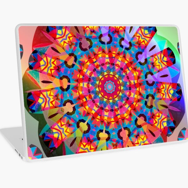 Colors and Blooms Laptop Skin