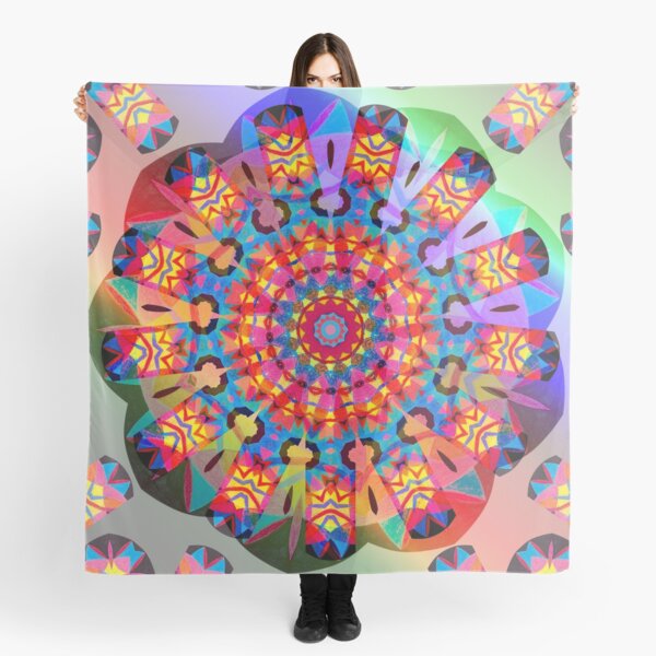 Colors and Blooms Scarf