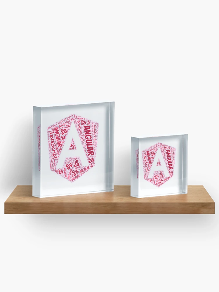Thumbnail 3 of 5, Acrylic Block, Angular JS JavaScript Developer designed and sold by vladocar.