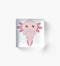 Ajolote cute Acrylic Block