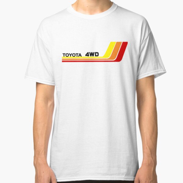 Vintage Racing Stripes Toyota 4WD Classic T-Shirt
