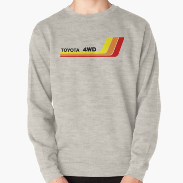 Vintage Rennstreifen Toyota 4WD Pullover