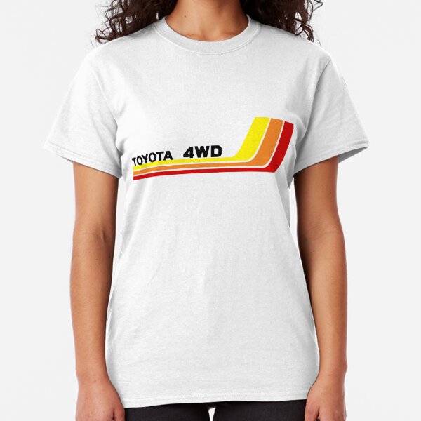 Vintage Racing Stripes Toyota 4WD Classic T-Shirt