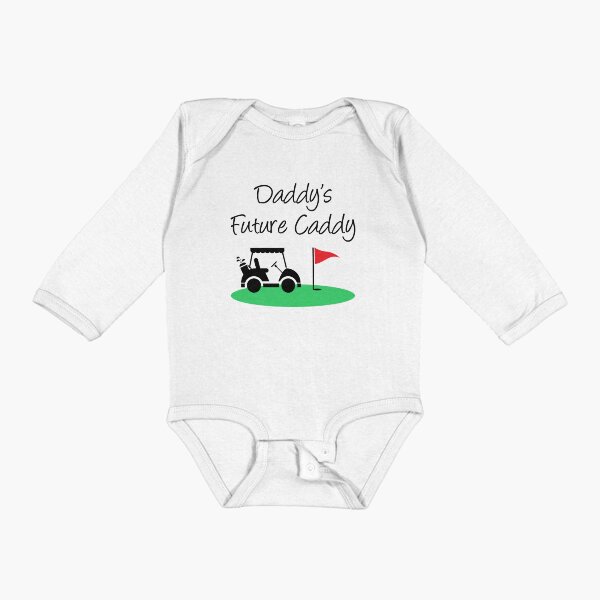 Item preview, Daddy's Future Caddy Golf Cart And Flag Icons designed and sold by jaycartoonist.