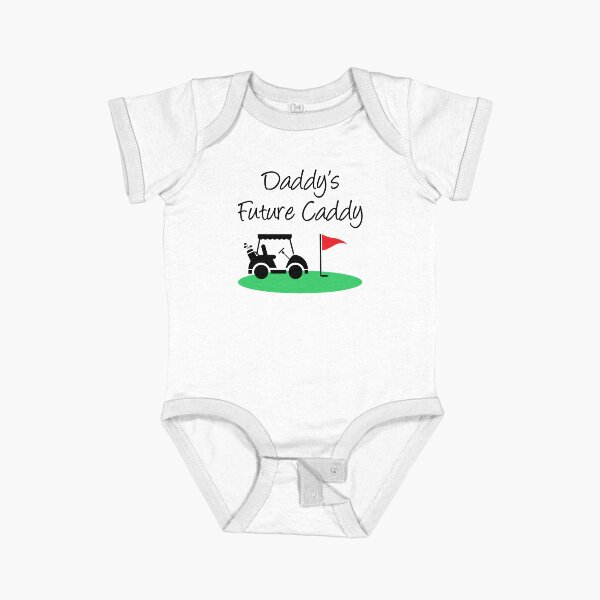 Item preview, Daddy's Future Caddy Golf Cart And Flag Icons designed and sold by jaycartoonist.