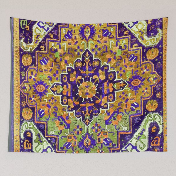 Item preview, Alpan Kuba  Antique Caucasian Rug designed and sold by Vicky Brago-Mitchell®.