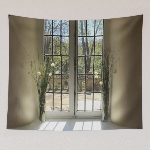 Item preview, Flowers and a Window designed and sold by Cynthia  Soucy.
