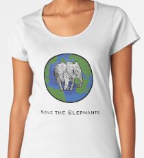 Save the Elephants Women's Premium T-Shirt