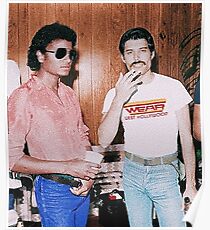 Freddie & Michael Poster