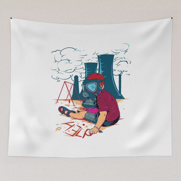 Item preview, Help Toxic designed and sold by leen12 Art Designs Prints.