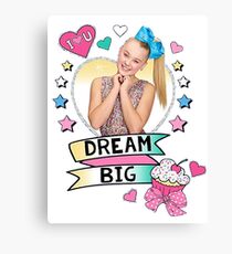 jojo siwa dream big Canvas Print