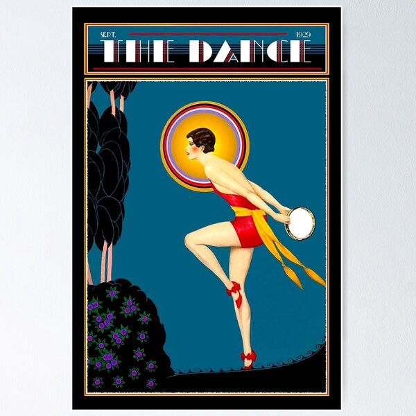 Item preview, THE DANCE : Vintage 1929 Entertainment Advertising Print designed and sold by posterbobs.