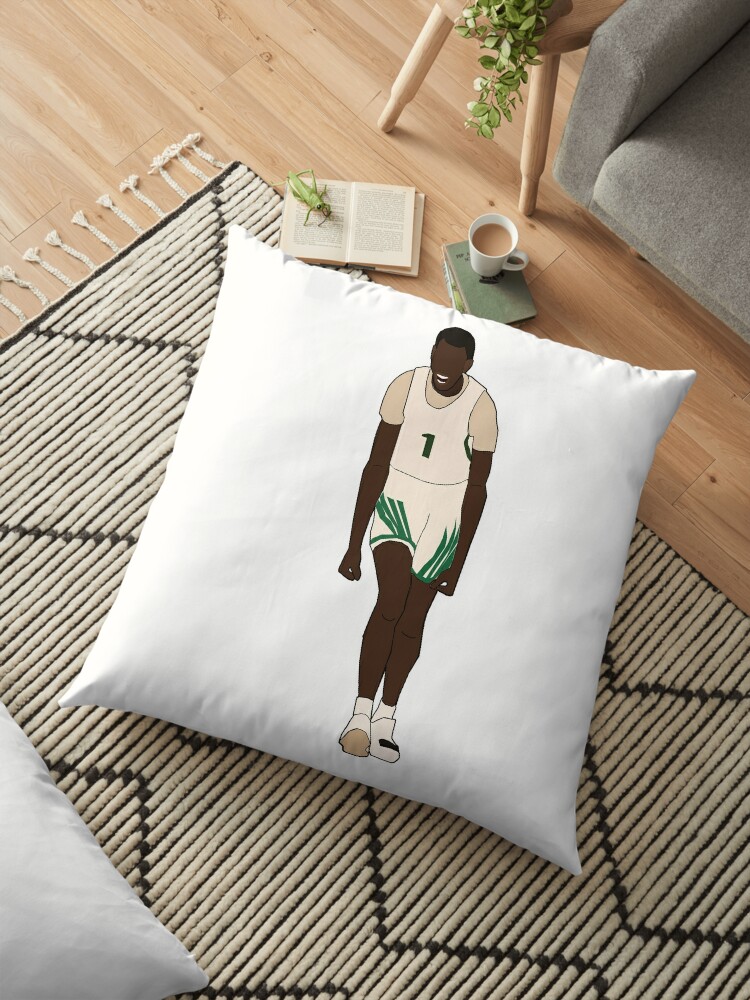 Bol Bol Ncaa College Basketball Oregon Ducks Floor Pillow By Xavierjfong