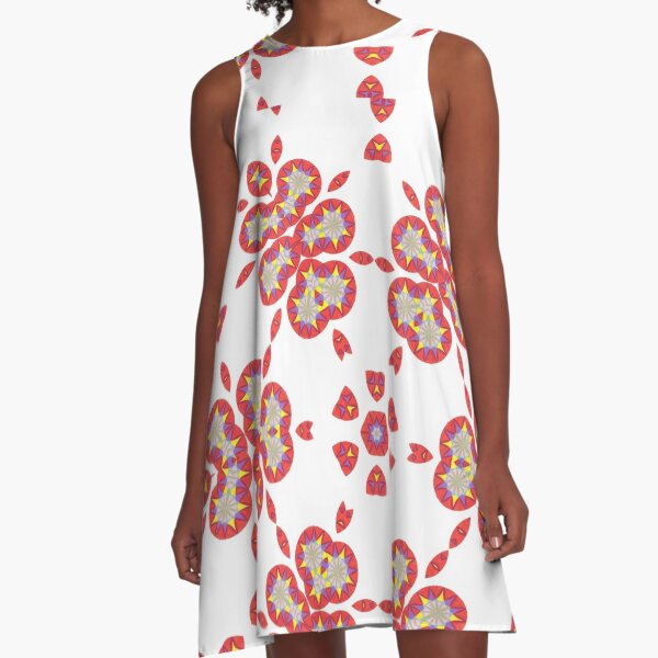 Melons and Bananas A-Line Dress