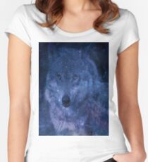 The Spirit of the Wolf Women's Fitted Scoop T-Shirt