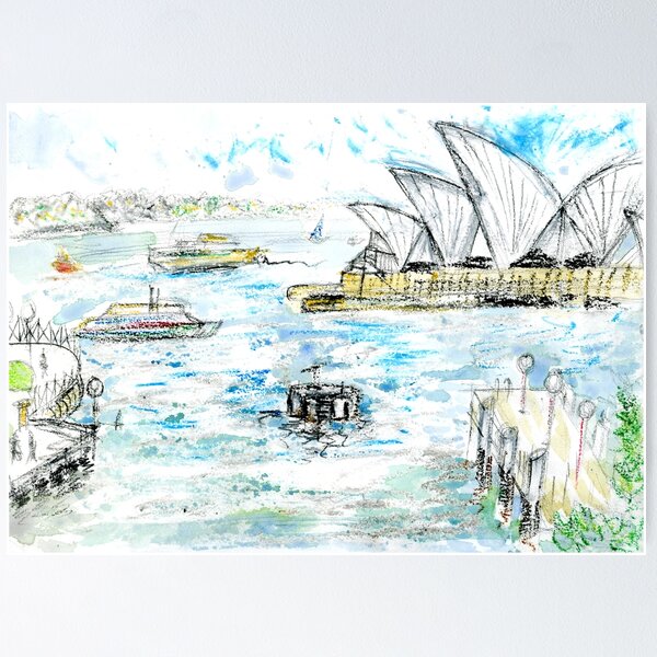 Item preview, Opera House, Sydney designed and sold by CeciliaBell.