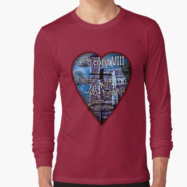 Henry VIII Valentine Shirt Long Sleeve T-Shirt