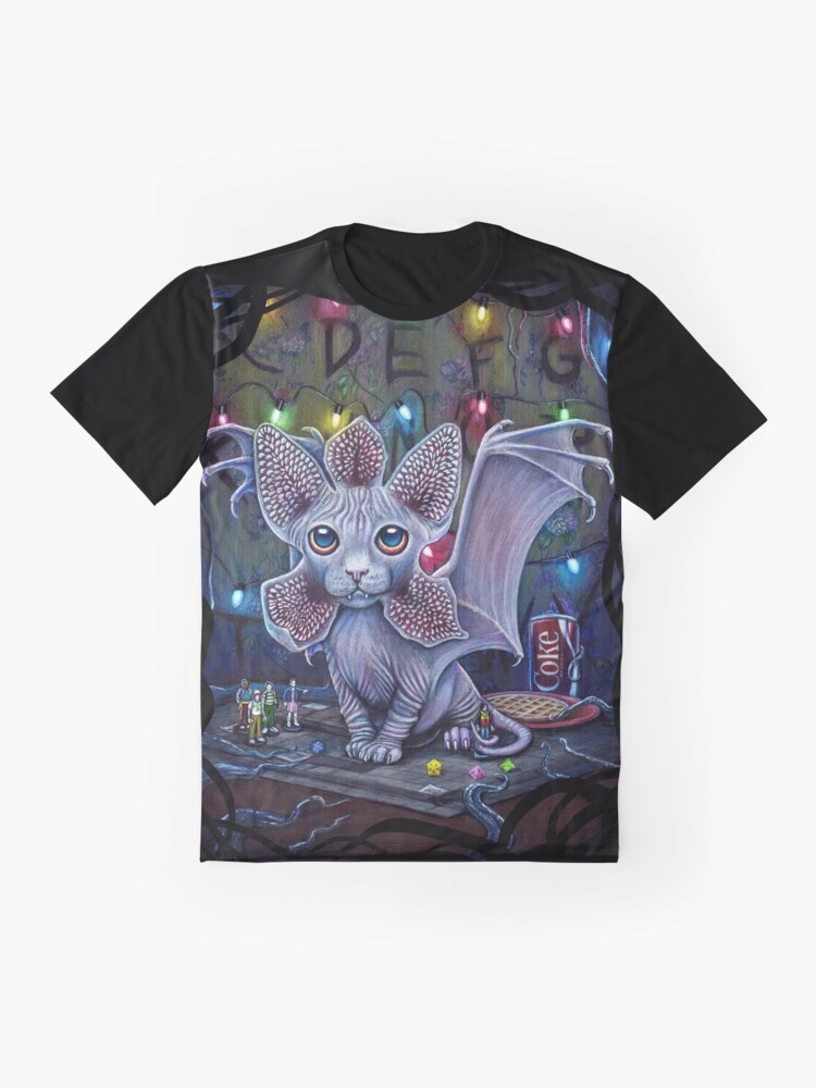 Thumbnail 4 of 5, Graphic T-Shirt, De-Meow-Gorgon designed and sold by MoniWolf.
