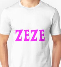 Zeze Pink Unisex T-Shirt