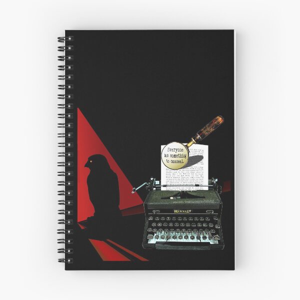 Item preview, Dashiell Hammett Knows Whodunit! designed and sold by Introvert Art.