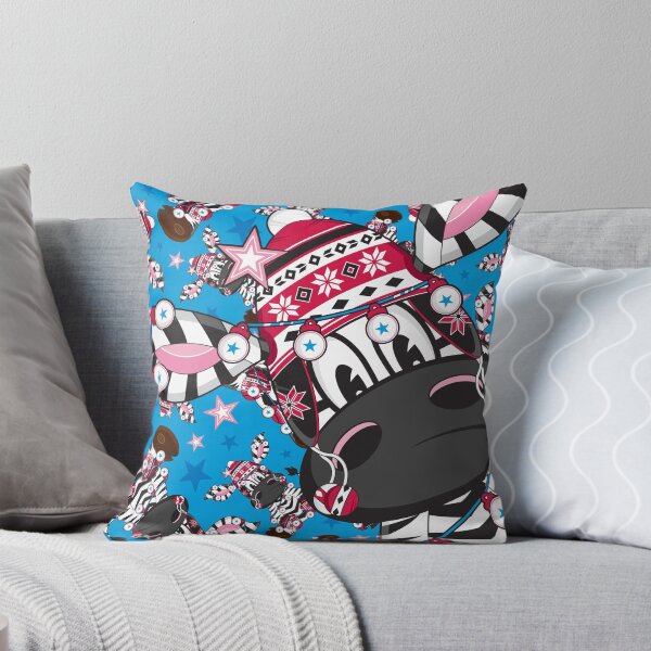 Item preview, Cute Cartoon Bobble Hat Zebra Pattern designed and sold by MurphyCreative.