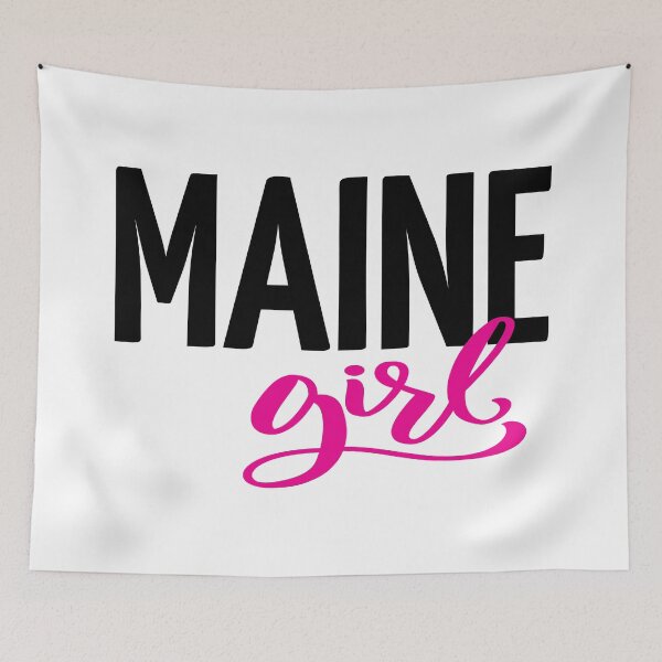 Item preview, Maine Girl Maine Raised Me designed and sold by ProjectX23.