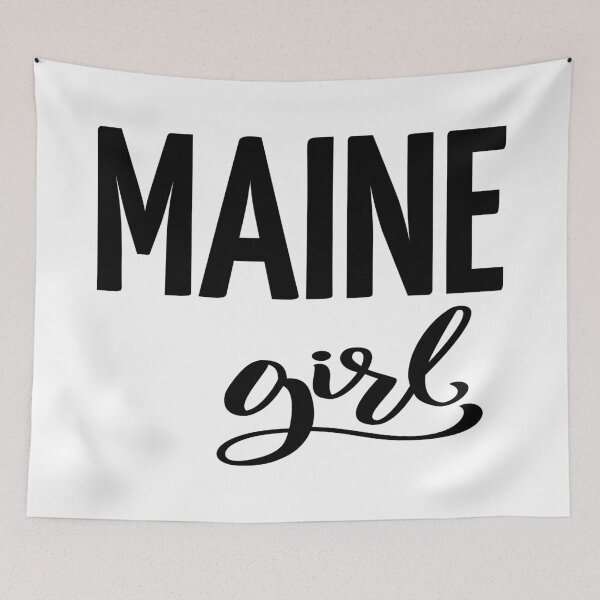 Item preview, Maine Girl Maine Raised Me designed and sold by ProjectX23.
