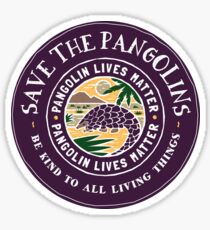 Pangolin lebt Angelegenheit, retten die Pangolins Sticker