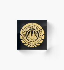 Battlestar Galactica Acrylic Block