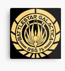 Battlestar Galactica Metal Print