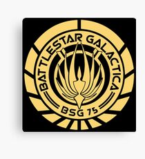Battlestar Galactica Canvas Print