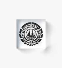 Battlestar Galactica Acrylic Block