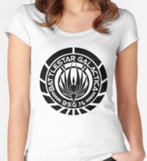 Battlestar Galactica Women's Fitted Scoop T-Shirt