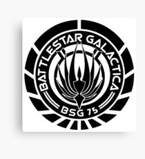 Battlestar Galactica Canvas Print