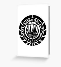 Battlestar Galactica Greeting Card