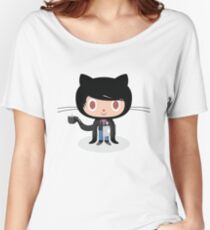 ★ coderCat Women's Relaxed Fit T-Shirt