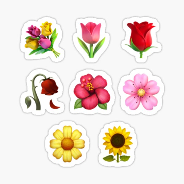 Sticker Flower Sticker for iOS & Android