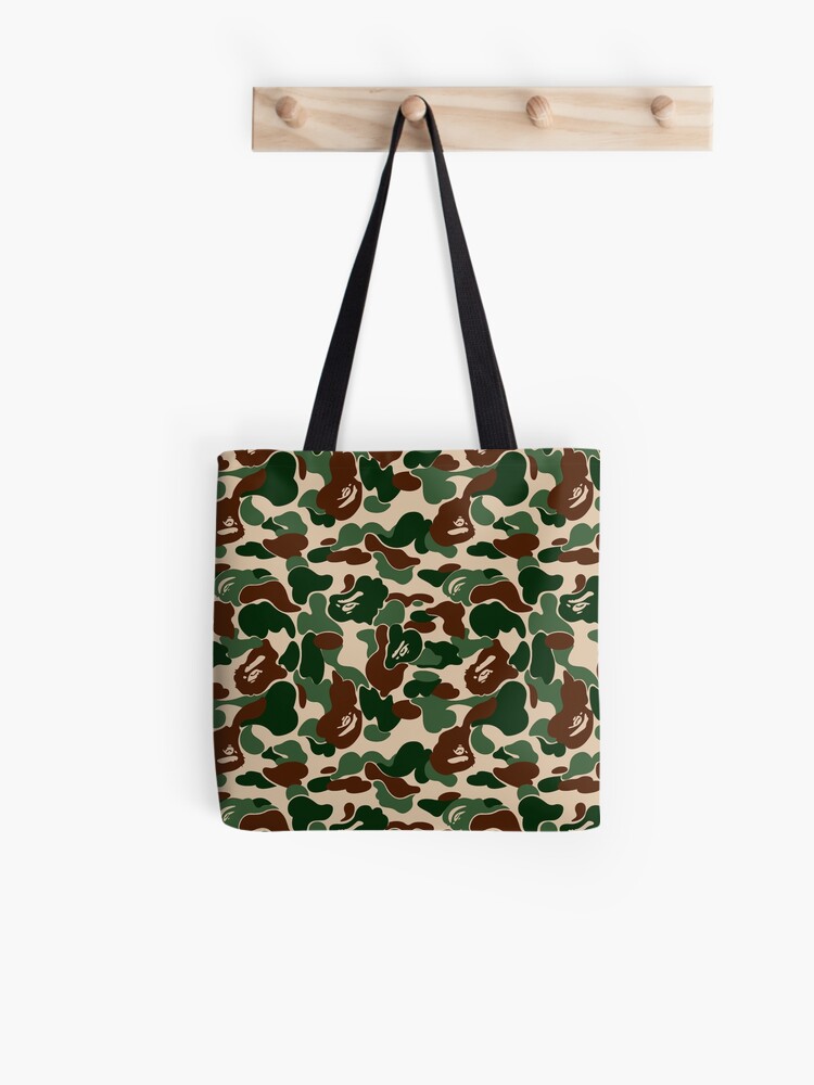 camo tote bag