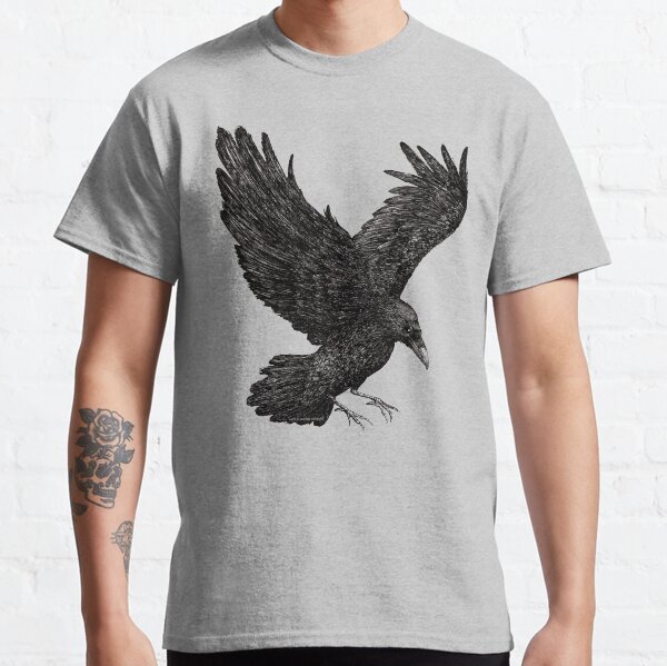 Raven in Flight No. 1 Classic T-Shirt
