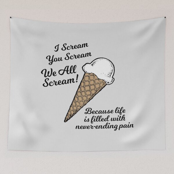 Item preview, I Scream, You Scream! designed and sold by Kitten-Parade.