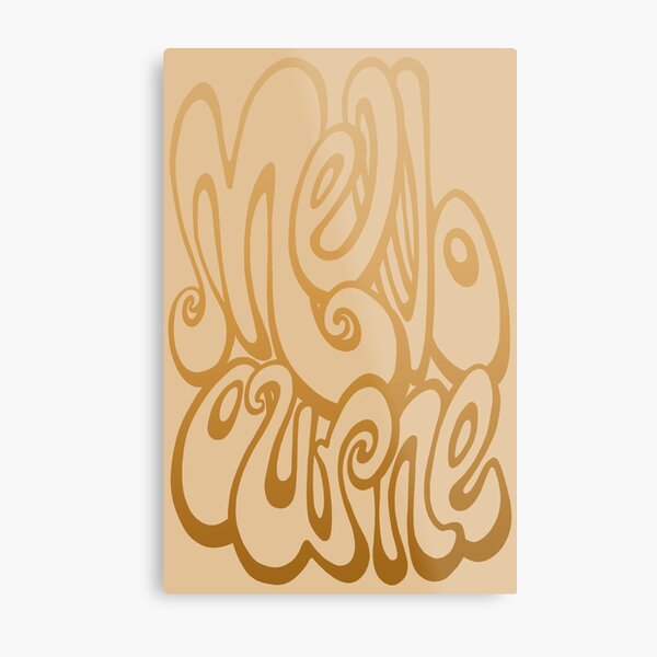 Item preview, Melbourne lettering - Warm Sand designed and sold by bignose1977.