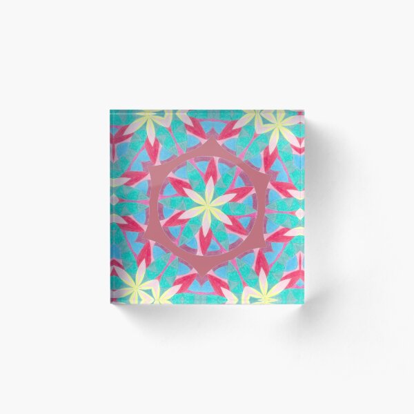 Malachite Winter Vacation Fall Into Winter Collection from Green Bee Mee Acrylic Block