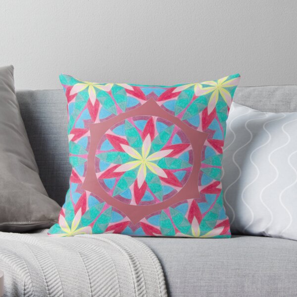 Malachite Winter Vacation Fall Into Winter Collection from Green Bee Mee Throw Pillow