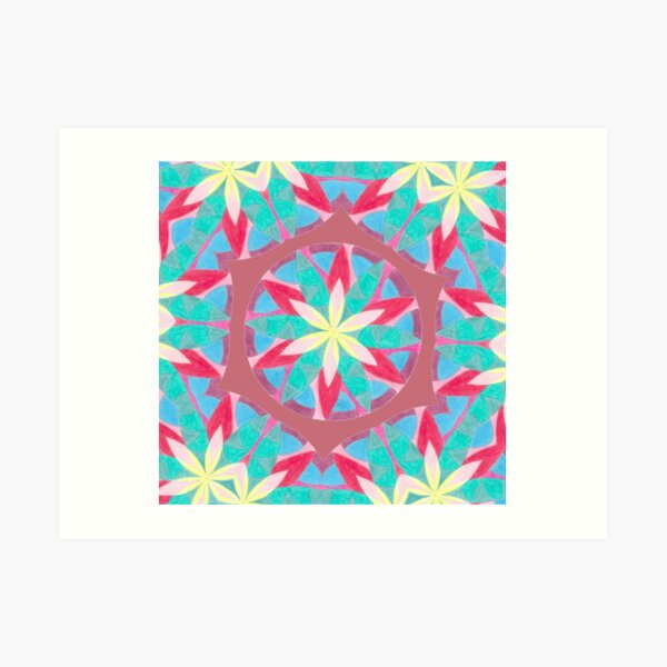 Malachite Winter Vacation Fall Into Winter Collection from Green Bee Mee Art Print