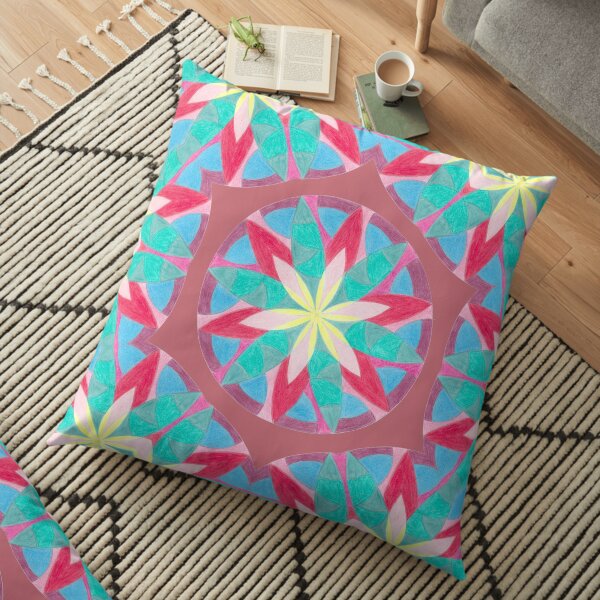 Malachite Winter Vacation Fall Into Winter Collection from Green Bee Mee Floor Pillow